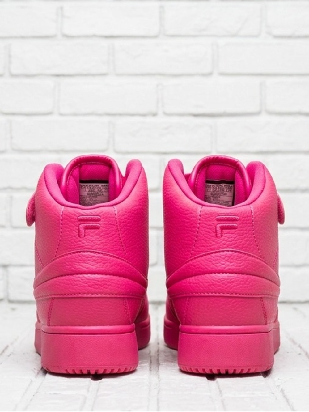 FILA F-14 High Top Womens Size 11 Hot Pink Knockout Sneakers Shoes 5FM01820-650⁠ - Picture 3 of 8